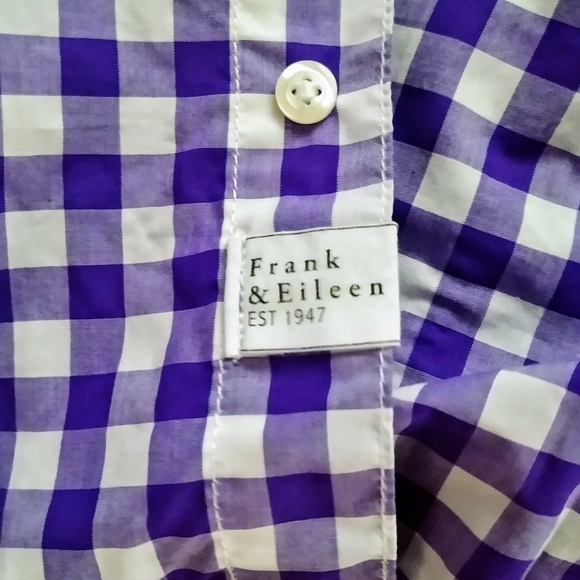 Frank & Eileen Checked Button Down Shirt - Picture 8 of 8